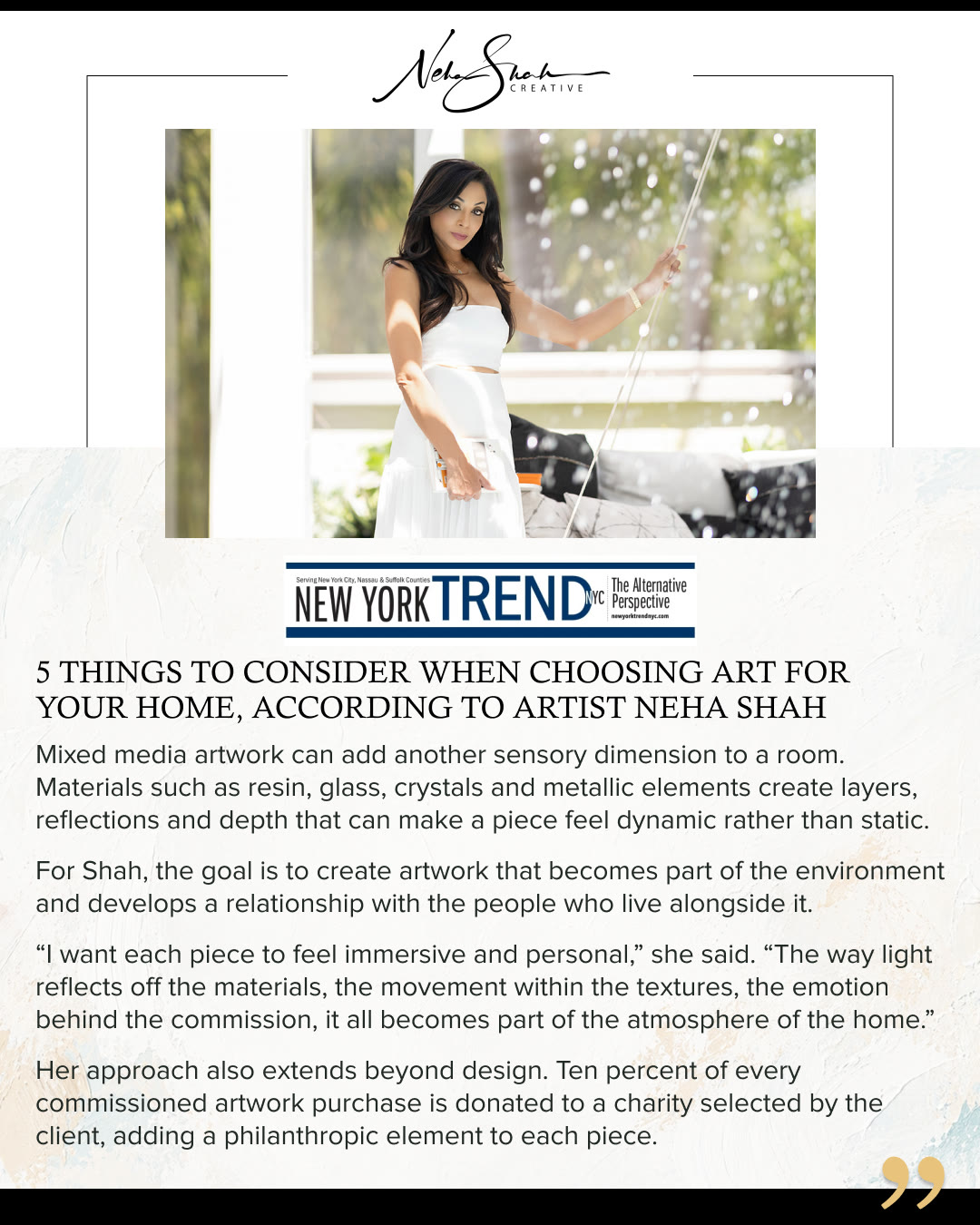 NEW YORK TREND