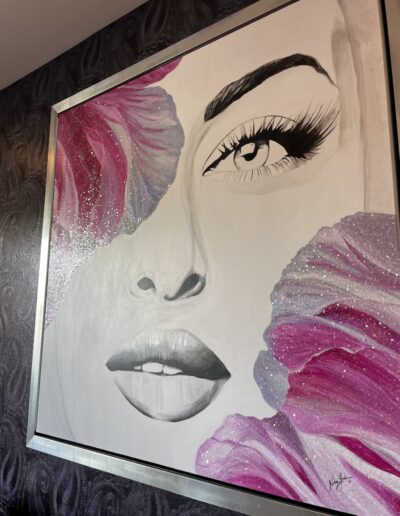 Neha Shah Creative, paint of "See No Evil"
